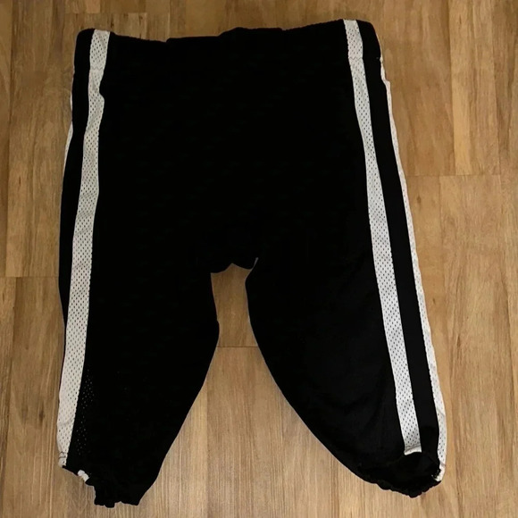 NIKE MENS PRO VAPOR FOOTBALL SHORTS SIZE XL in CASUAL BLACK/WHITE - Picture 4 of 8